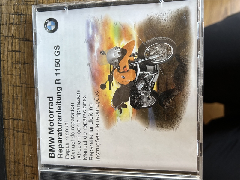 BMW Motorrad R1150 GS Repair Manual CD